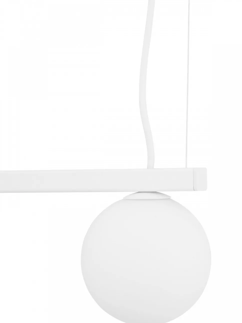 Lampa wisząca FOURTY biała 2xGU10 1xG9
