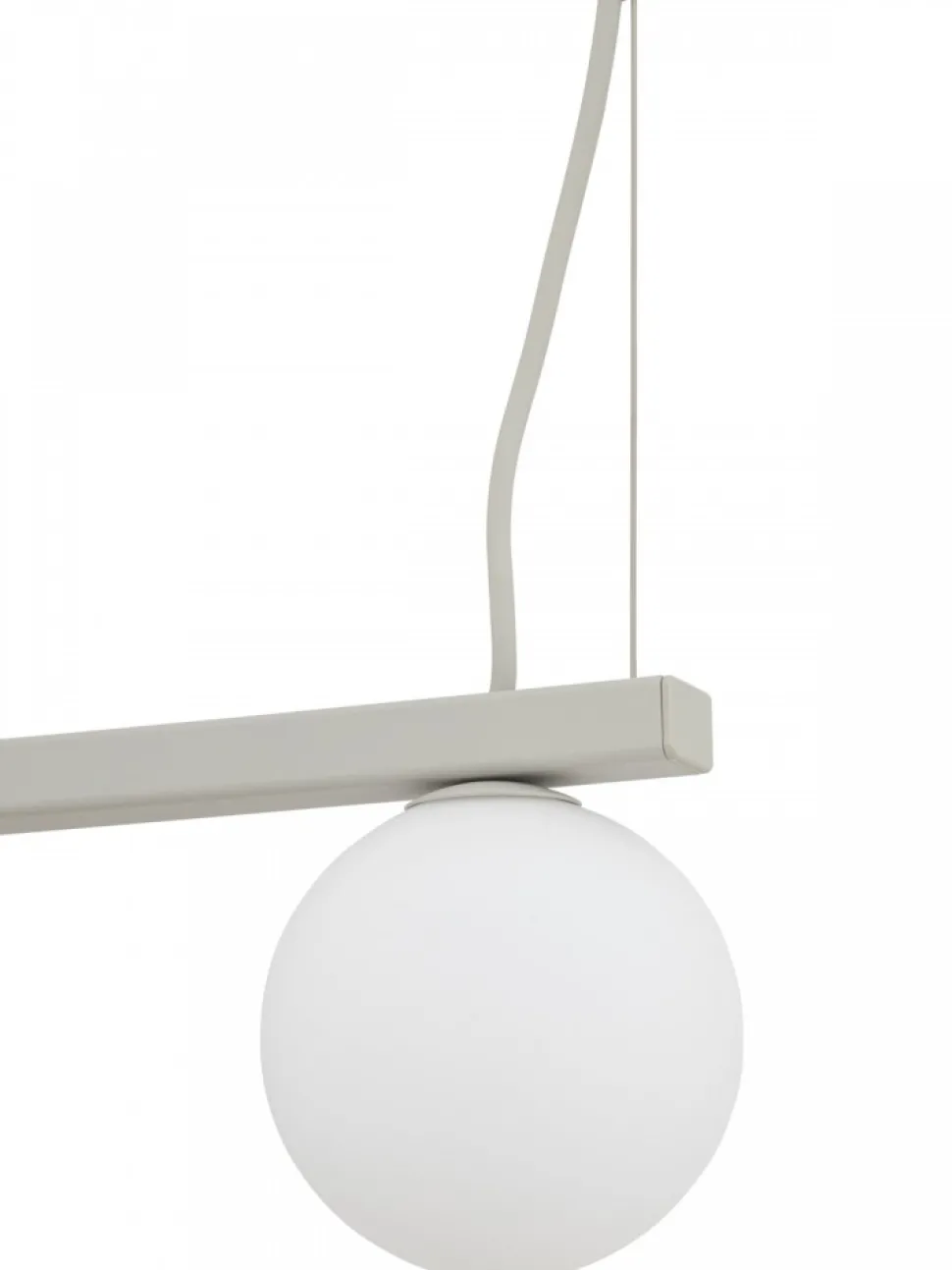 Lampa wisząca FOURTY szara 2xGU10 1xG9