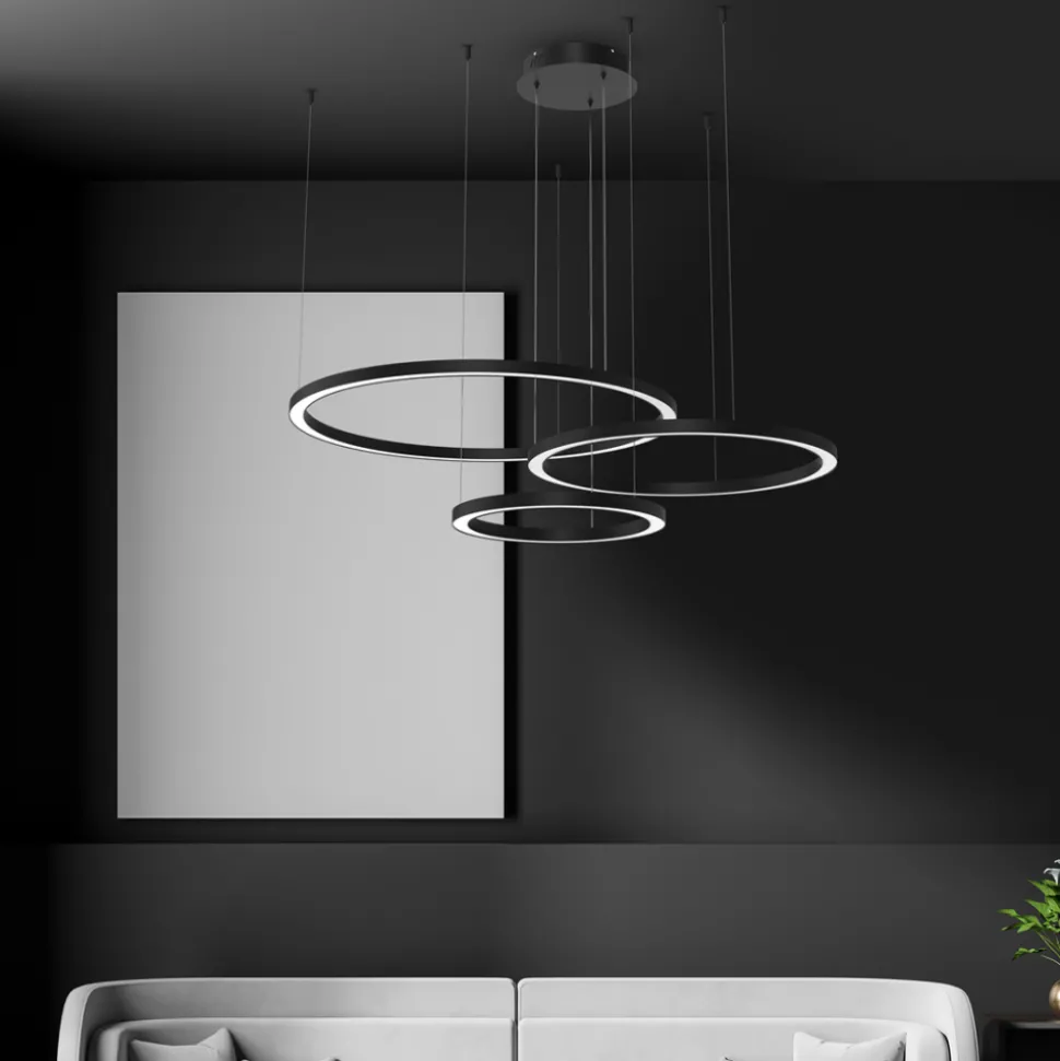 Lampa wisząca GALAXIA BLACK 85W LED