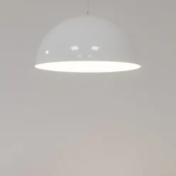Lampa Wisząca HEMISPHERE L Biały Metalowy Klosz 4xGX53 50cm