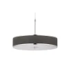 Lampa Wisząca JAZZ Srebrny Szary 3xE14 40 cm