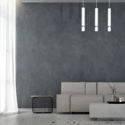 Lampa wisząca JOKER Biały Srebrny 3xGU10