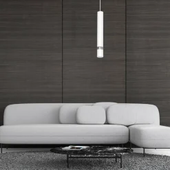 Lampa wisząca JOKER Biały Srebrny 1xGU10