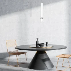 Lampa wisząca JOKER Biały Srebrny 1xGU10