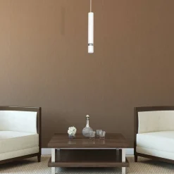 Lampa wisząca JOKER Biały Srebrny 1xGU10