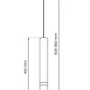 Lampa wisząca JOKER Czarny 1xGU10