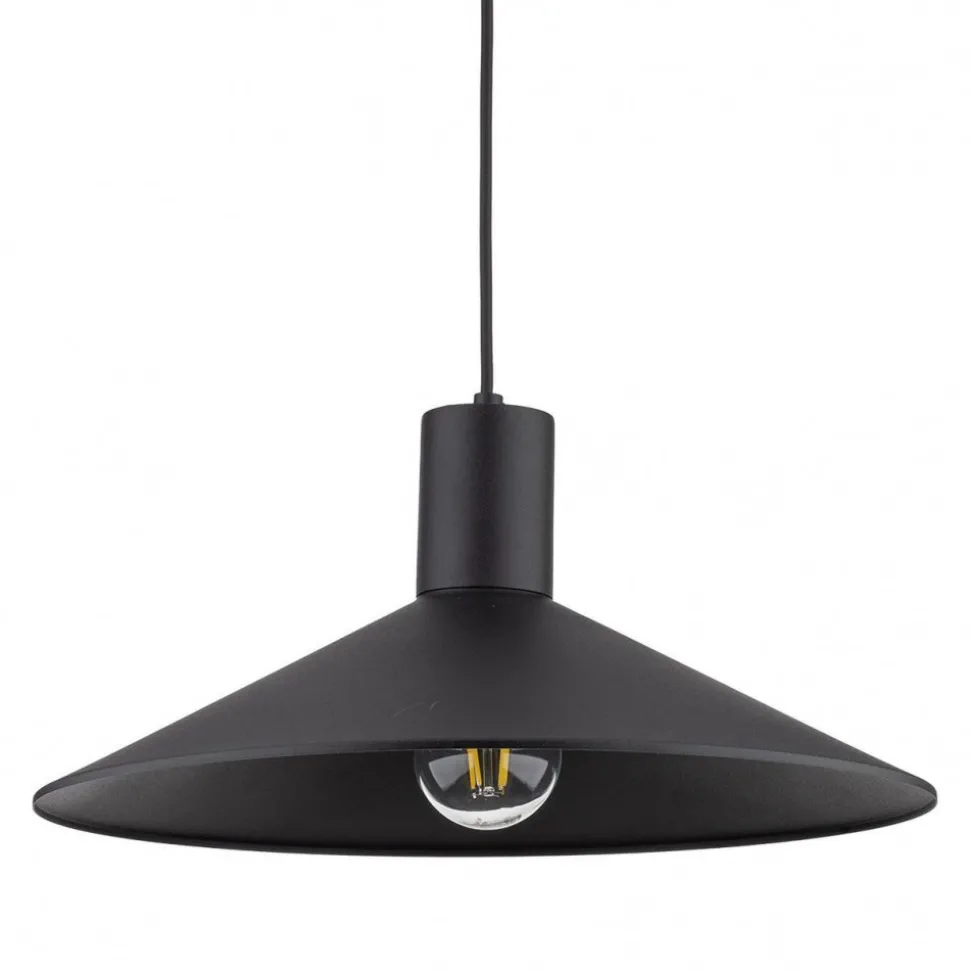 Lampa Wisząca JUMP Czarny Klosz 1xE27