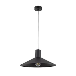 Lampa Wisząca JUMP Czarny Klosz 1xE27