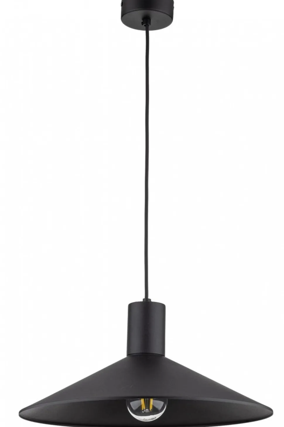 Lampa Wisząca JUMP Czarny Klosz 1xE27