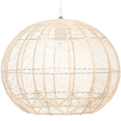 Lampa wisząca Kita rattanowa 38 cm