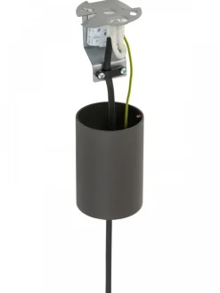 Lampa wisząca LAGO L szara 1xE27