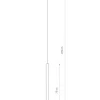 Lampa wisząca LASER 75cm biały 1xG9
