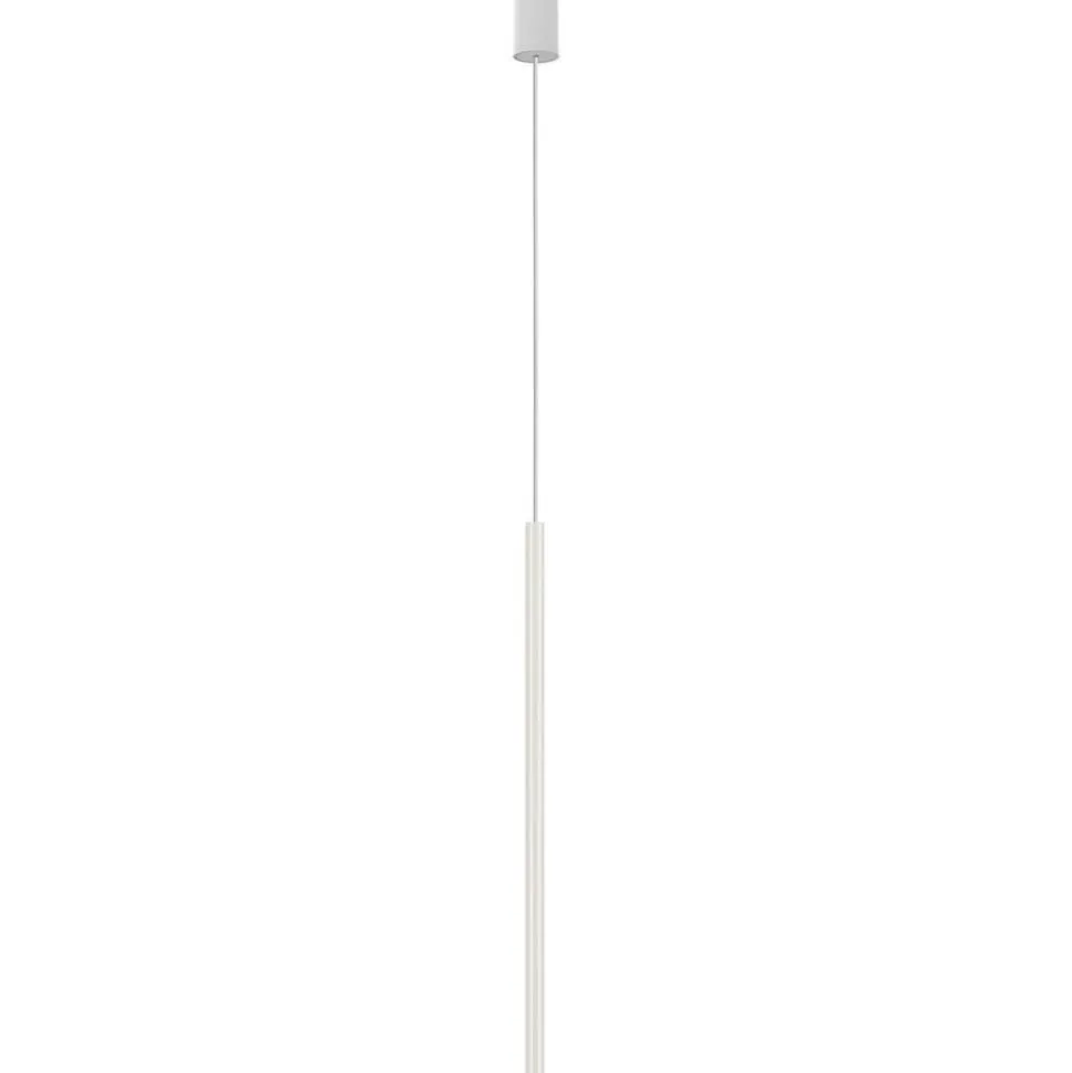 Lampa wisząca LASER 75cm biały 1xG9