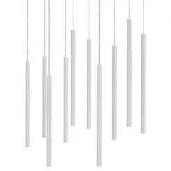 Lampa wisząca LASER 75cm biały 1xG9
