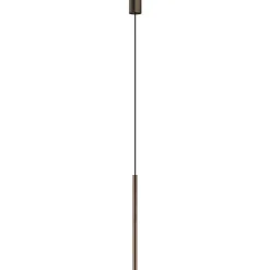 Lampa wisząca LASER 49cm brąz 1xG9
