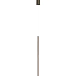 Lampa wisząca LASER 75cm brąz 1xG9