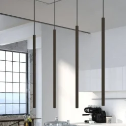 Lampa wisząca LASER 100cm czarny 1xG9