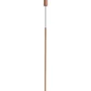 Lampa wisząca LASER 100cm miedź 1xG9