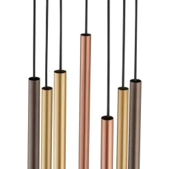 Lampa wisząca LASER multikolor 7xG9
