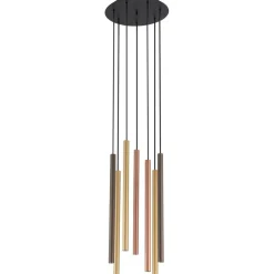 Lampa wisząca LASER multikolor 7xG9