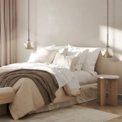 Lampa wisząca LAVA brązowa 1xG9