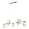 Lampa wisząca LAVA sabia beżowa 9xG9