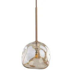 Lampa wisząca LAVA sabia beżowa 1xG9