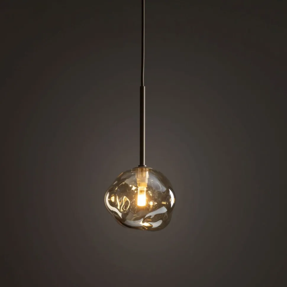 Lampa wisząca LAVA sabia beżowa 1xG9