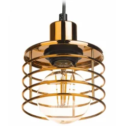 Lampa wisząca LondonStyle 12 cm miedź