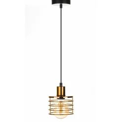 Lampa wisząca LondonStyle 12 cm miedź