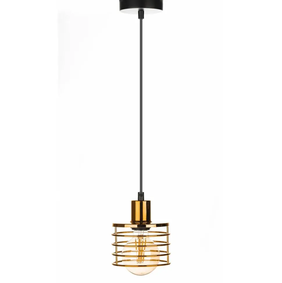 Lampa wisząca LondonStyle 12 cm miedź
