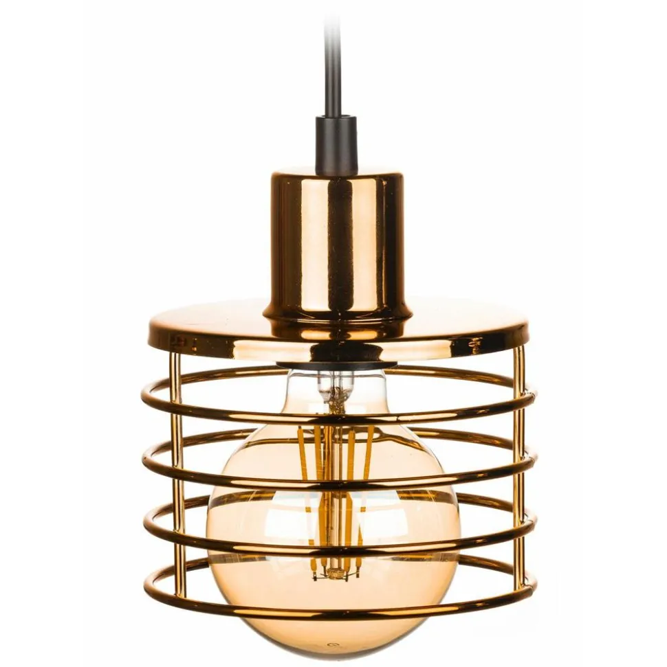 Lampa wisząca LondonStyle 12 cm miedź