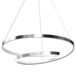 Lampa Wisząca LUCERO Srebrny 48W LED 50cm
