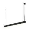 Lampa wisząca LUXE CCT czarna 1xLED 40W