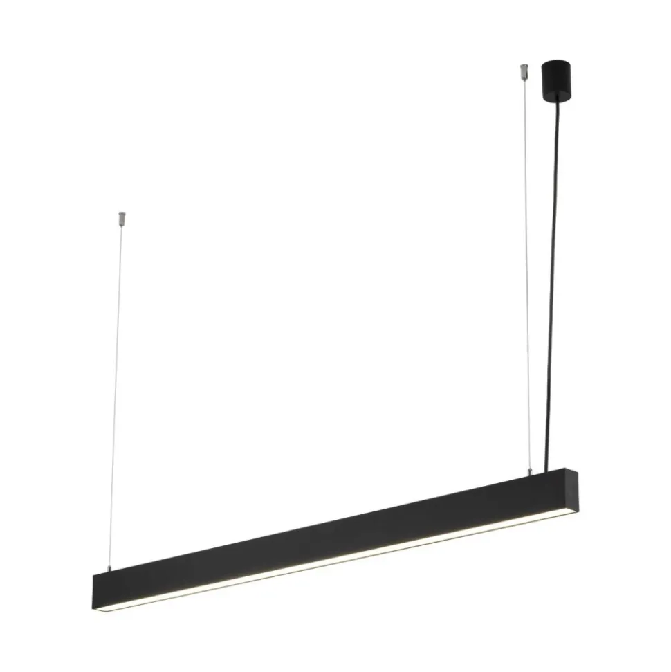 Lampa wisząca LUXE CCT czarna 1xLED 40W