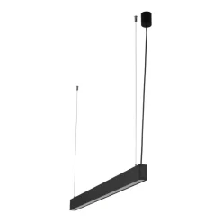 Lampa wisząca LUXE CCT czarna 1xLED 40W