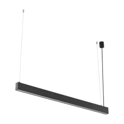 Lampa wisząca LUXE CCT czarna 1xLED 40W