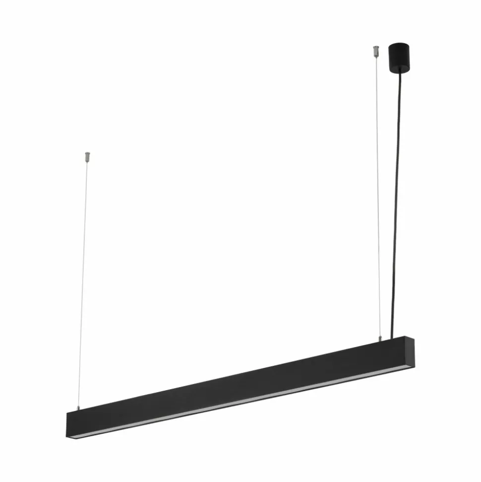 Lampa wisząca LUXE CCT czarna 1xLED 40W
