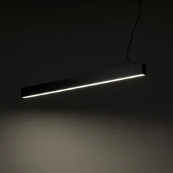 Lampa wisząca LUXE CCT czarna 1xLED 40W