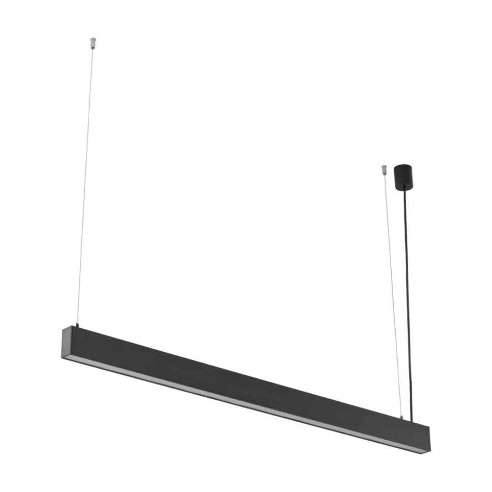 Lampa wisząca LUXE czarna 1xLED 40W 4000K