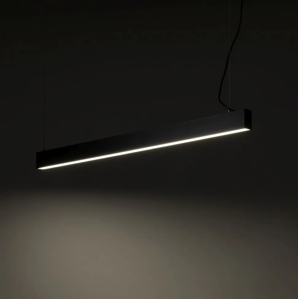 Lampa wisząca LUXE czarna 1xLED 40W 4000K