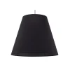Lampa Wisząca MOSS Czarny Abażur 3xE27 61cm