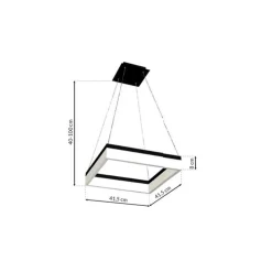 Lampa wisząca NERO 32W LED