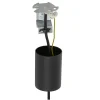 Lampa Wisząca NESS Czarny Metalowy Klosz 1xE27 45cm