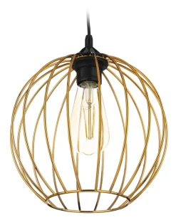 Lampa wisząca New York Bubble 23cm miedź
