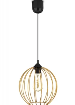 Lampa wisząca New York Bubble 23cm miedź