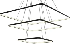 Lampa Wisząca NIX Czarny 117W LED 80cm