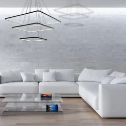 Lampa Wisząca NIX Czarny 117W LED 80cm