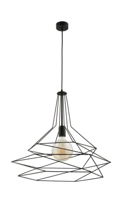 Lampa Wisząca ORO Czarny 1xE27 56 cm