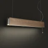 Lampa Wisząca OSLO Biały Brązowy 16W LED 3000K 98cm